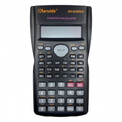 Calculadora Científica Karuida, UND, 12 Dígitos, Preto - KK-82MS-D