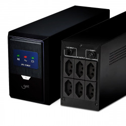 Nobreak Get UPS 800VA, Bivolt, 6 Tomadas, Saída 115V, Preto - 71848