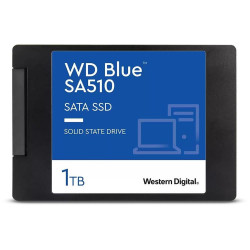 SSD WD Blue, 1TB, SATA III, Leitura: 560MB/s, Gravação: 520MB/s, Azul - WDS100T3B0A