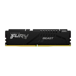 Memória Kingston Fury Beast XMP, 8GB, 6000MT/s, DDR5, CL30, Preto - KF560C30BB-8