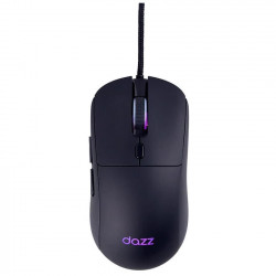 Mouse Gamer Dazz GMO3000, LED RGB, 7 Botões, 12800DPI, USB 2.0, Preto - 62000181