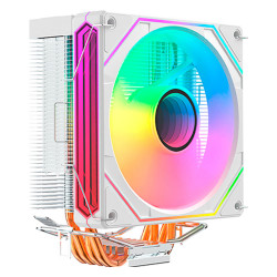 Cooler para Processador K-Mex AC05, Gaming Master, Intel e AMD, LED Multicolor, Branco - AC05004500TXBOX