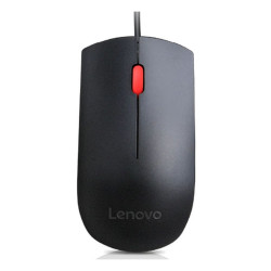 Mouse Lenovo Essential, 2.4 GHz, 1000DPI, 3 Botões, Preto - 4Y50R20863