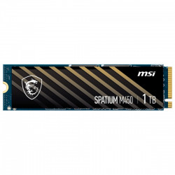 SSD MSI Spatium M450, 1TB, M.2 NVMe PCIe 4.0, Leitura 3400MBs e Gravação 2400MBs, Preto - S78-440L0M0-P83