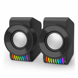 Caixa De Som Gamer Redragon Kage, RGB, Stereo 2.0, USB, Preto - GS514