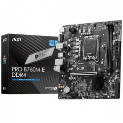 Placa Mãe MSI PRO B760M-E DDR4, LGA 1700, mATX, DDR4, VGA/HDMI - PRO B760M-E DDR4