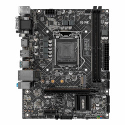 Placa Mãe Mancer H510M-DTV2, DDR4, LGA1200, M-ATX, Chipset Intel H510, USB3.0, VGA/DVI/HDMI - MCR-H510M-DTV2