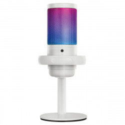 Microfone Gamer De Mesa Fortrek MIC10, USB, Branco - 86961