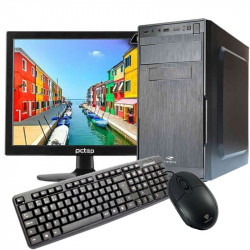 Computador Intel Core I3-2120 3.30GHz, 4GB DDR3, SSD 120Gb, Monitor 15.4