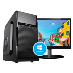 Computador Intel Core I3-3240 3.40GHz, 4GB DDR3, SSD 120Gb, Windows 10 + Monitor 15.6