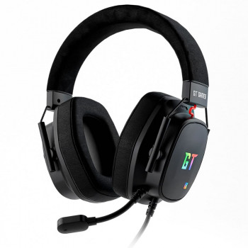 Headset Gamer Goldentec, LED RGB, USB, Surround 7.1 Digital