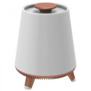 Luminária Com Caixa De Som Bluetooth Waveone Lumi Cobre