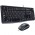 Teclado e Mouse Logitech MK120 Resistente à Água 1000DPI Preto ABNT2 - 920-004429