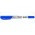 Marcador Ponta Dupla BRW, UND, 2.0MM e 0.4MM, Azul - CA5012