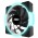 Cooler FAN Azza, 12cm, LED Vermelho - FFAZ-12RGB-012