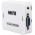 Adaptador Conversor VGA Para HDMI Com Saída de Áudio VGA, 2 HDMI, Branco, CO-34 - AD0414KP - AD0414SK
