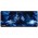 Mousepad Gamer Bright Ninja, Grande (700x300mm), Azul - 0553