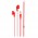 Fone de Ouvido Headphone Multilaser, P2, Play, Som Estéreo, Vermelho - PH315