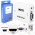 Adaptador Conversor HDMI Para VGA Com Saída de Áudio, Branco, AD0383 CO-34 - AD0383KP