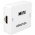 Adaptador Conversor HDMI Para VGA Com Saída de Áudio, Branco, AD0383 CO-34 - AD0383KP