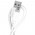 Adaptador Conversor HDMI Para VGA Com Saída de Áudio, Branco, AD0383 CO-34 - AD0383KP