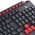 Teclado Gamer Vinik, VX Gaming Dragon GT100 V2, USB, Multimídia, Preto e Vermelho - 28434