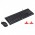 Kit Teclado e Mouse Gamer HP, USB, Preto - KM100