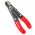Alicate Para Decapar Fibra Óptica Plus Cable, Preto e Vermelho - LT-S50