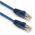 Cabo de Rede 2.50 Metros PlusCable, Patch Cord CAT.5E, Azul - PC-ETHU25BL
