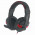 Headset Gamer K-Mex AR-S1080, RGB, Gaming Master, Preto e Vermelho - AR-S1080