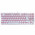 Teclado Mecânico Gamer Redragon Kumara K552W, LED, Switch Redragon MK2 Brown, ABNT2, Branco - K552W-2 (BROWN)