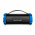 Caixa de Som Bazooka Multilaser, Portátil, Bluetooth, 50W, BT/AUX/SD/USB/FM, Preto e Azul - SP350