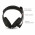 Headset K-Mex AR-S7500, Drivers 40mm, Conexão 3.5mm, Stereo, Preto - AR-S7500