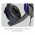 Headset Gamer K-Mex AR-S501, Stereo Gaming Master, Preto e Azul - AR-S501