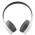 Fone de Ouvido Pulse Head Beats, Bluetooth 5.0, Branco e Cinza - PH341