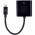 Cabo Adaptador USB TIPO C Para VGA Vinik ACHDMI-20, 20cm, 4K, Preto - 31459