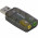 Adaptador Placa de Som Vinik, USB 5.1 Canais Virtual, AUSB51, Preto - 25540