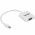 Adaptador Mini Displayport Macho Para VGA Fêmea, 15cm Vinik, AMDP-VF15CM, Branco - 23535
