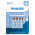 Pilha Alcalina AAA Palito Philips, Com 4 Pilhas - LR03P4B/59