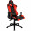 Cadeira Gamer ThunderX3 TGC12, PT/VM, Preto/Vermelho