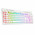 Teclado Membrana Gamer Redragon Shiva Lunar White, RGB Chroma, USB, ABNT2, Branco - K512W-RGB ABNT2