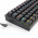 Teclado Mecânico Gamer Redragon Fizz, RAINBOW, Switch Blue, ABNT 2, Black, K617-R-B (PT-BLUE)