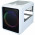 Gabinete K-mex, CG04RC, Microcraft Iv Gamer Cubo Rgb Microatx / Itx, Branco, CG04RCRH004CB0X