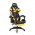 Cadeira Gamer PCTOP SE1006E Racer, Com Altura de Ajuste, Preto e Amarelo - SE1006E