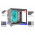 Gabinete Gamer K-Mex Space X, CG-412A, Vidro Temperado, Fita Led RGB Frontal, Sem Fonte e Fan - CG412ARH001CBOX