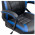 Cadeira Gamer Ninja Jiraya, Preto e Azul