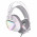 Headset Gamer Redragon Cadmu, RGB, Som Surround 7.1, Drivers 53mm, USB, Branco - H370W-RGB