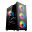 Gabinete Gamer Hayom GB1749, Tampa Lateral de Vidro, Com 4 Fans, LED RGB, Sem Fonte, Preto - GB1749