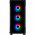 Gabinete Gamer Corsair ICUE 220T TG, RGB, Mid-Tower, ATX, Lateral e Frontal em Vidro Temperado, Com FAN, Preto - CC-9011
