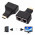 Extensor HDMI 3D 30 Metros Via Cabo De Rede UTP RJ45 CAT5E E CAT6, KP-AD100, Preto - AD0233KP AD0233XT